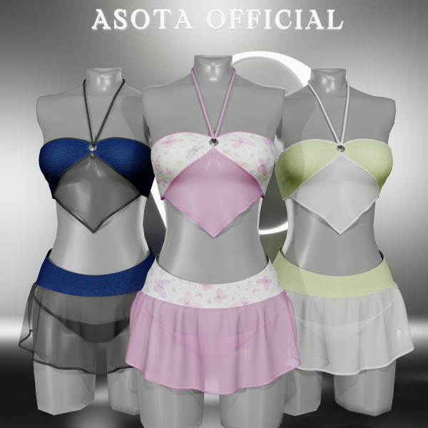 Alpha [ASOTA OFFICIAL] Becky Outfit by asotaofficial - The Sims 4 Custom Content