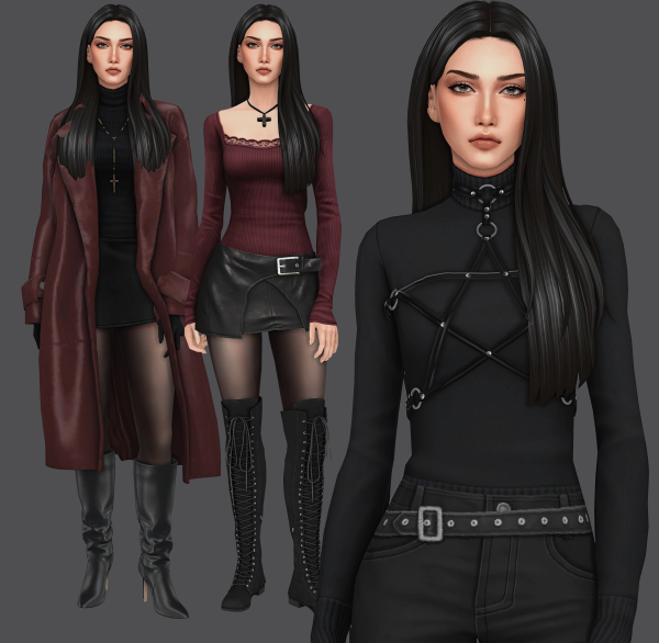 Mix Ilanea Лэйн СНР by simsfinds - The Sims 4 Custom Content