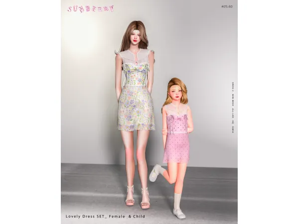 [SUNBERRY]  #25.60_Lovely Dress