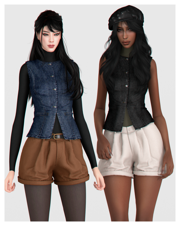 Alpha Let it Fall Set by simsfinds - The Sims 4 Custom Content