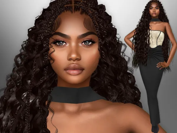 Alpha Hande Pinto by divaka45 - The Sims 4 Custom Content