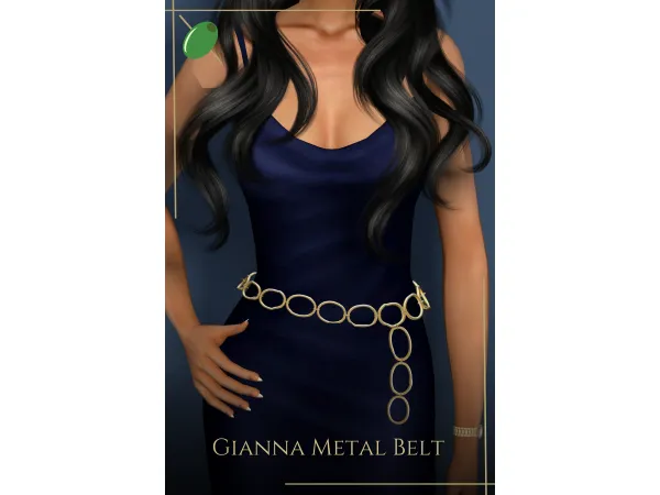 Gianna Metal Belt