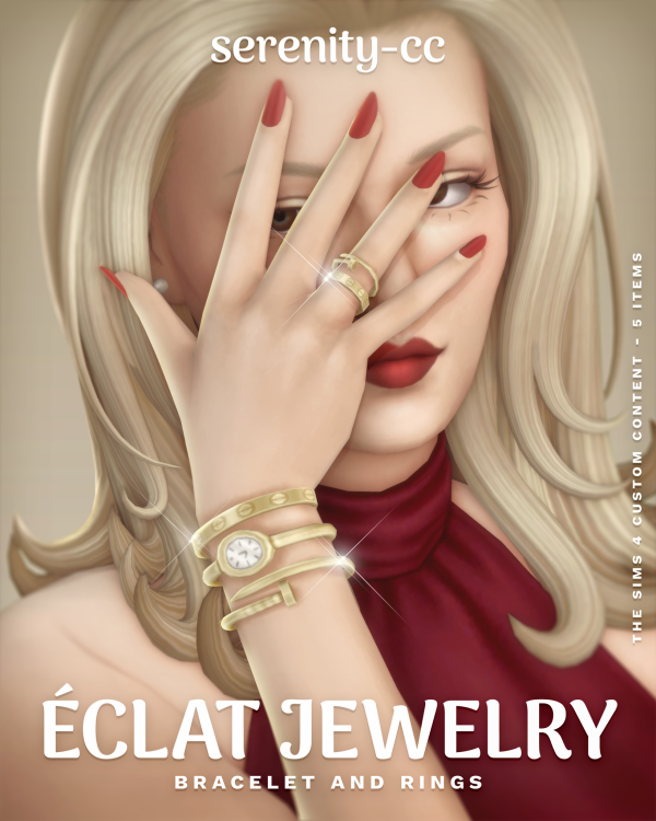 Maxis Match Éclat Jewelry Collection by simsfinds - The Sims 4 Custom Content