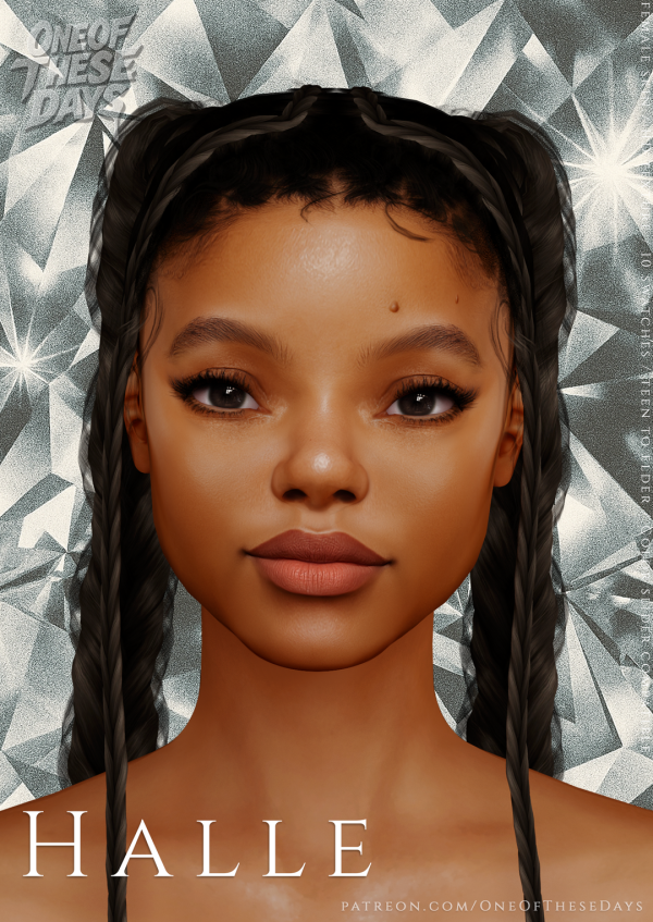 Alpha Halle SKIN lipstick tray files by oneofthesedays - The Sims 4 Custom Content