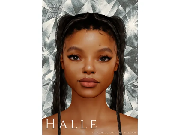 Alpha Halle SKIN lipstick tray files - The Sims 4 Custom Content