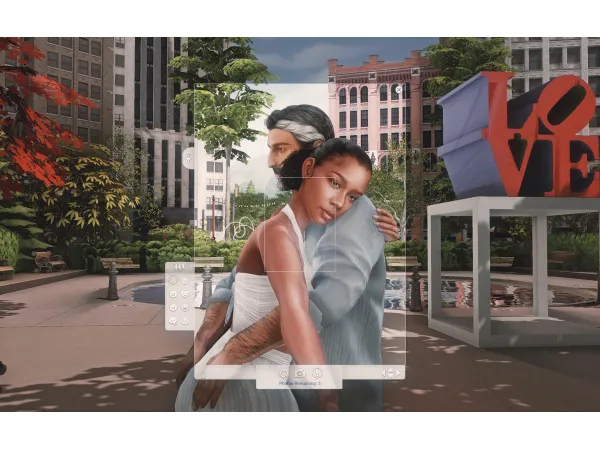 Mix Passionate Couple Override by simwithshan - The Sims 4 Custom Content