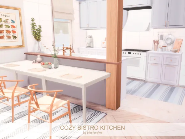 Cozy Bistro Kitchen by BlusterSims