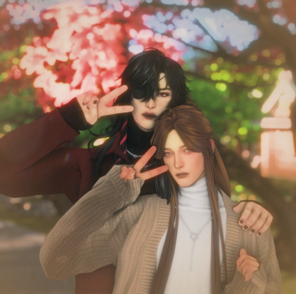 Maxis Match HuaLianTian Guan Ci Fu by simsfinds - The Sims 4 Custom Content