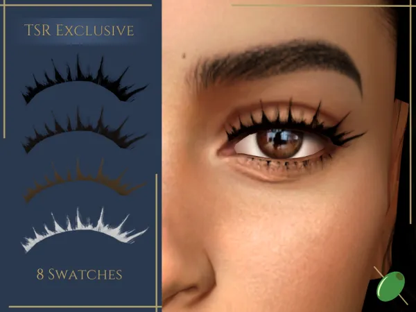 Alpha Lucinda Lashes by pitted0live - The Sims 4 Custom Content