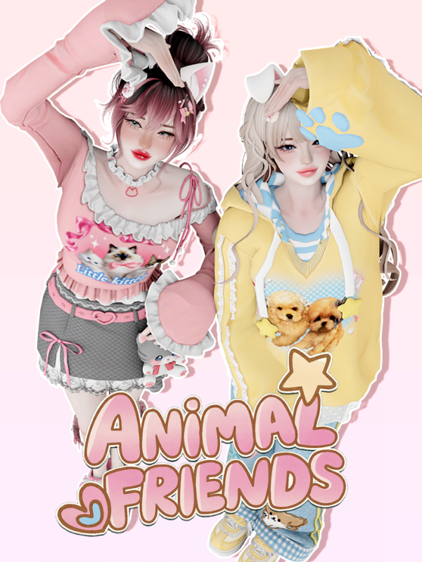 Mix Animal Friends by simsfinds - The Sims 4 Custom Content