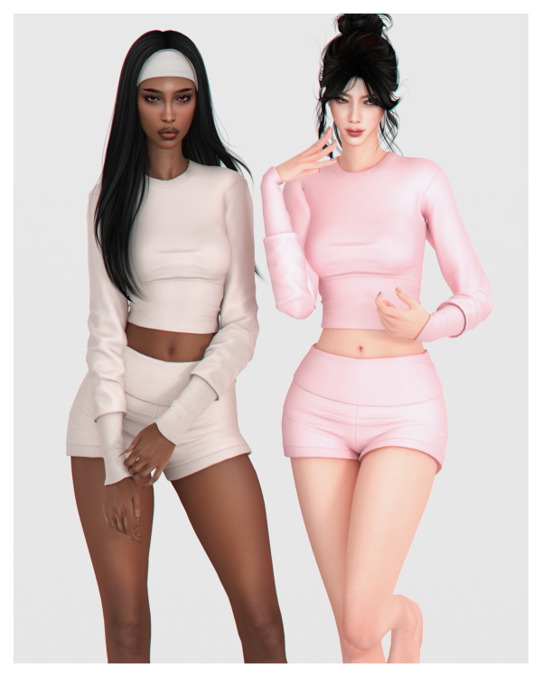 Alpha Keila Set by simsfinds - The Sims 4 Custom Content