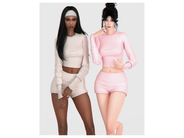 Alpha Keila Set by backtrackcc - The Sims 4 Custom Content