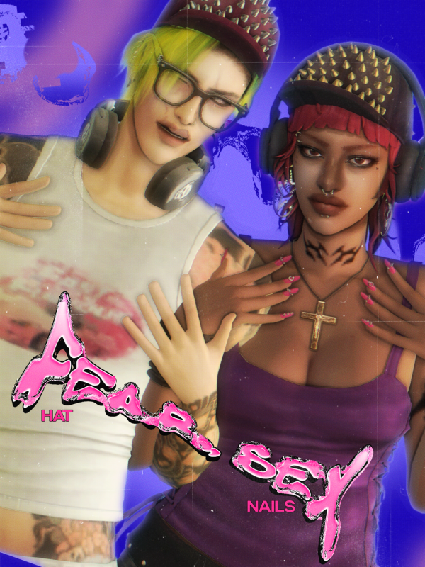 Mix [MY_KWY] FEAR SEX SET by simsfinds - The Sims 4 Custom Content