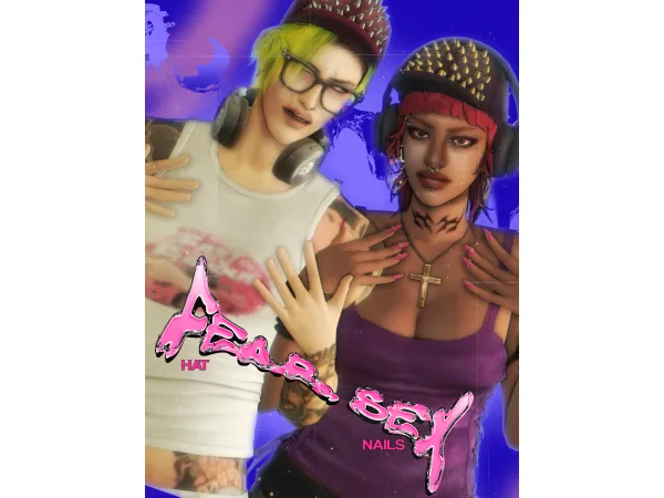 Mix [MY_KWY] FEAR SEX SET - The Sims 4 Custom Content