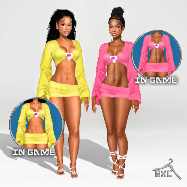 Alpha ANELA SET by simsfinds - The Sims 4 Custom Content