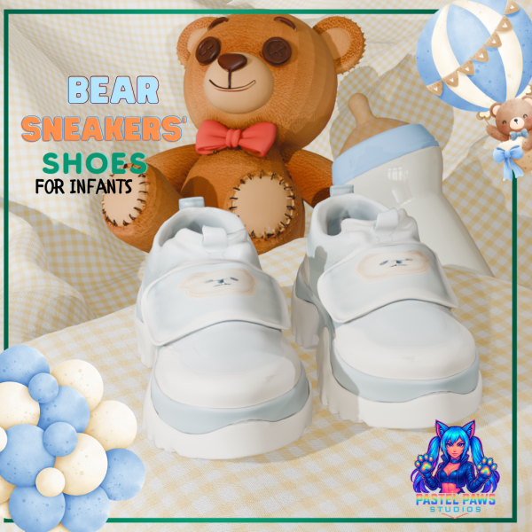 Mix Bear Sneakers by simsfinds - The Sims 4 Custom Content