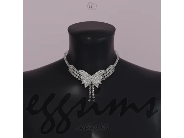 Alpha [EGGSIMS] Necklace 06 - The Sims 4 Custom Content