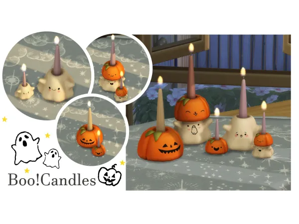 Boo!Candles by Tamsie