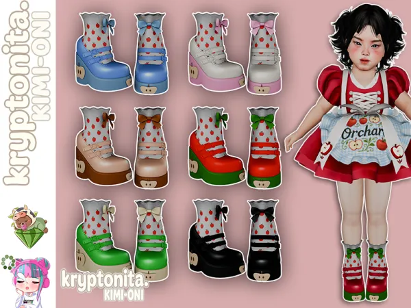 Maxis Match Apple Toddler by kryptonita - The Sims 4 Custom Content