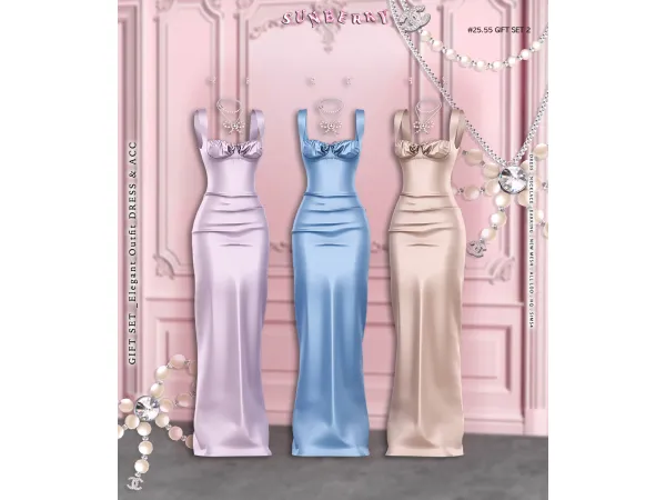 [SUNBERRY] #25.55 GIFT SET2Elegant Outfit Dress