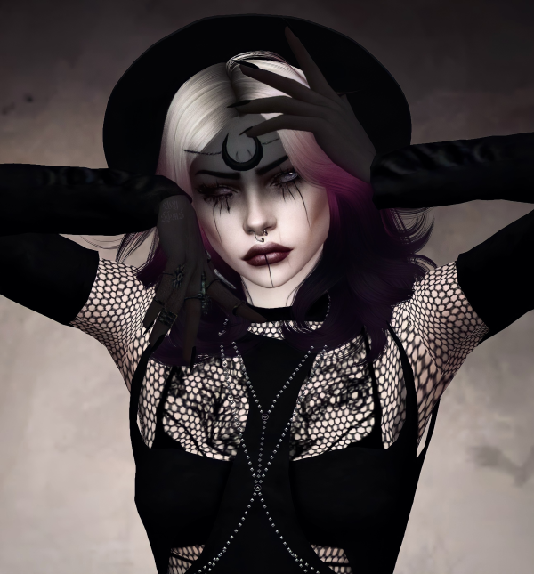 Alpha Witch Sims by simsfinds - The Sims 4 Custom Content