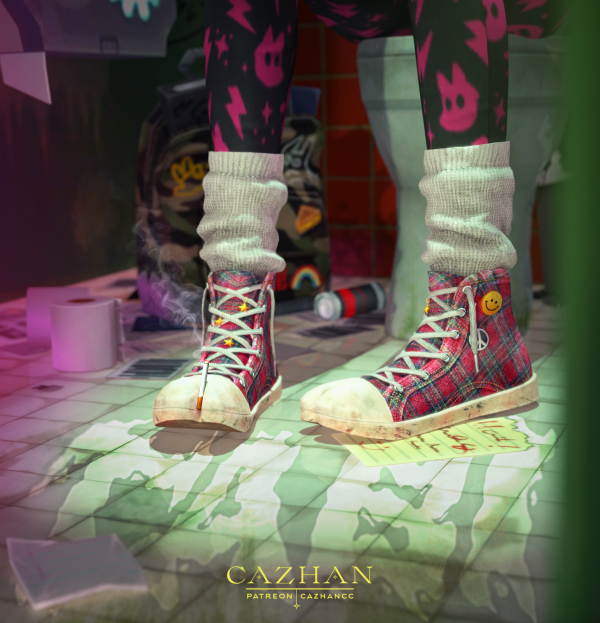 Alpha [TABI] shoes by simsfinds - The Sims 4 Custom Content