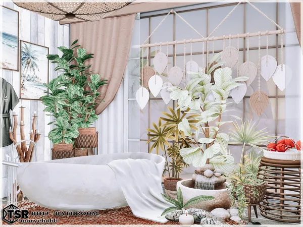 Mix BH13 Bathroom - The Sims 4 Custom Content