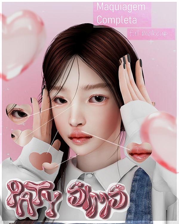 Alpha Full Makeup by patysims - The Sims 4 Custom Content