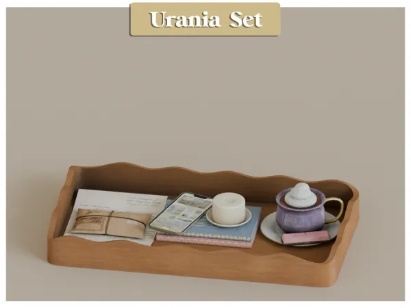 Mix Urania Set by mechtasims - The Sims 4 Custom Content