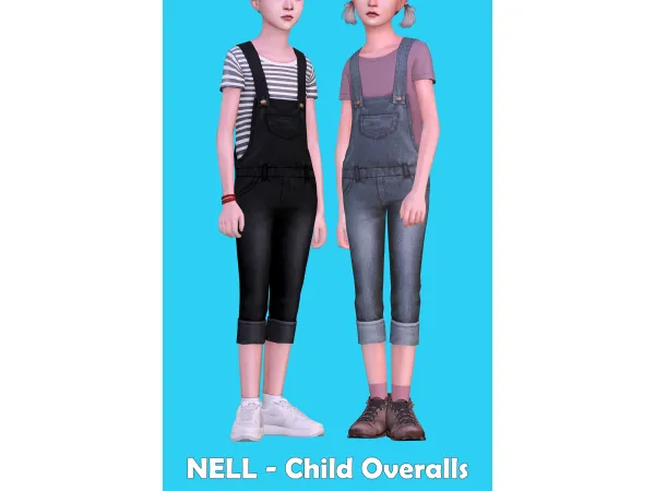 Child Overalls by nell-le