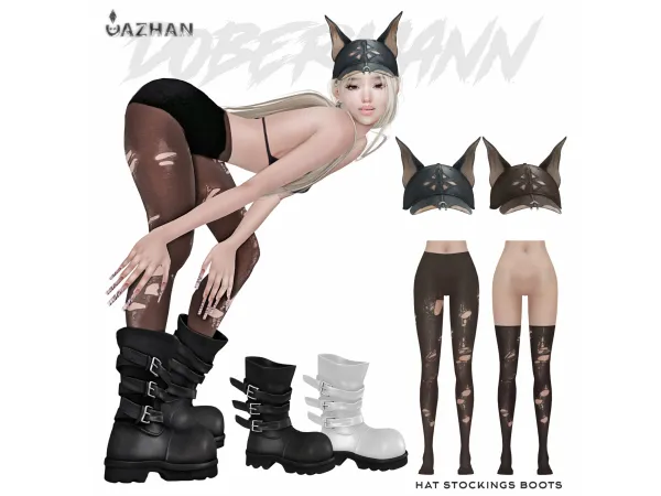 Alpha [DOBERMANN] by cazhancc - The Sims 4 Custom Content