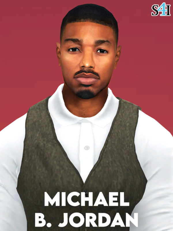 Alpha Michael B Jordan by sims4imagination - The Sims 4 Custom Content