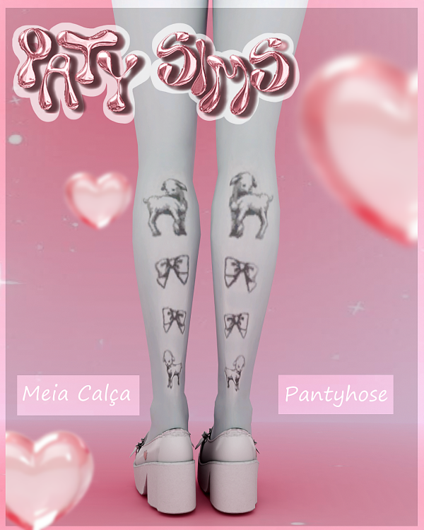 Maxis Match Meia Calça diferente by patysims - The Sims 4 Custom Content