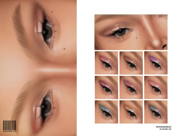 Mix Eyeshadow by thesimsresource - The Sims 4 Custom Content