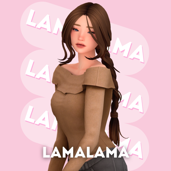 Maxis Match Hair Trish by simsfinds - The Sims 4 Custom Content