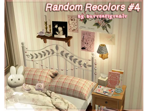 Mix Random Recolors 4 by butterflytrait - The Sims 4 Custom Content