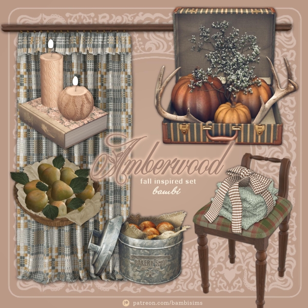 Alpha amberwood by bambisims - The Sims 4 Custom Content