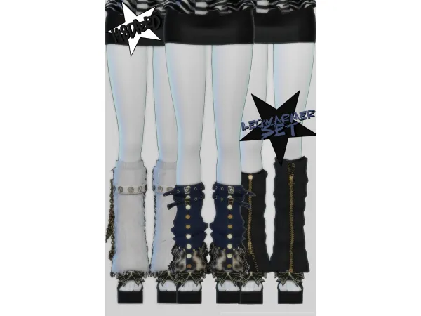 Maxis Match LEGWARMER SET by 148DAZED - The Sims 4 Custom Content