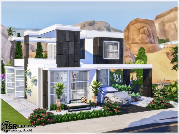 Mix Selana by marychabb - The Sims 4 Custom Content