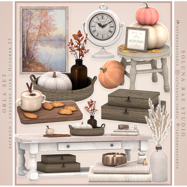 Alpha SolunaRae Orla Set by solunarae - The Sims 4 Custom Content