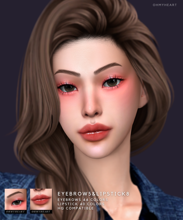 Alpha ohmyheart 251010 set by ohmyheart - The Sims 4 Custom Content