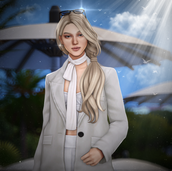 Maxis Match Шанталь by simsfinds - The Sims 4 Custom Content