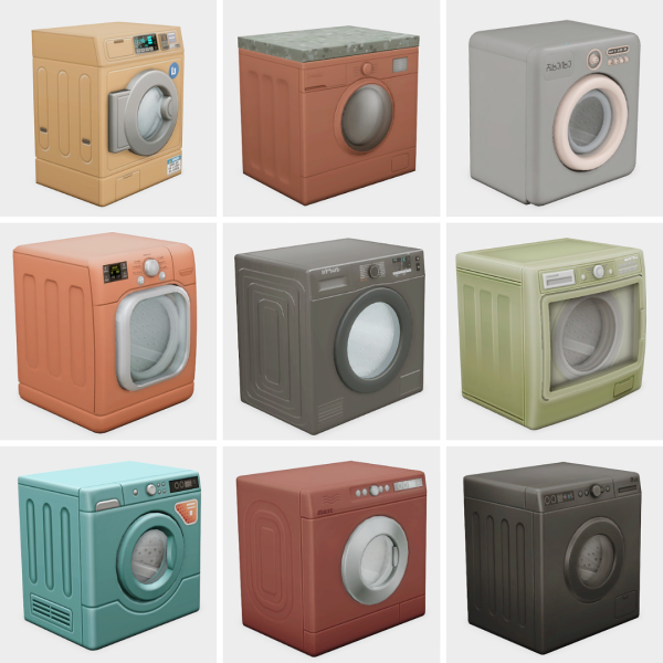 Maxis Match every washerdryer I have downloaded sims 4 finds by simsfinds - The Sims 4 Custom Content