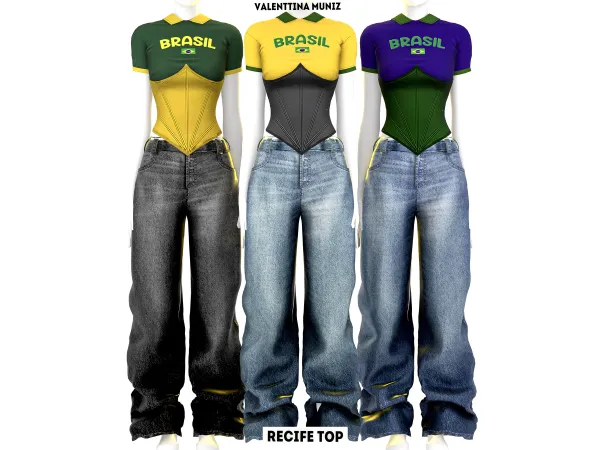 Recife Set 💛 (Brasil com S collection) | Valenttina Muniz Brazil Core style