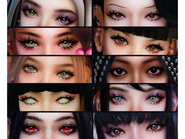 Alpha fave eyes by sikoi - The Sims 4 Custom Content