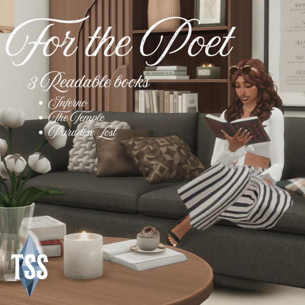 Maxis Match For the Poets by simsfinds - The Sims 4 Custom Content