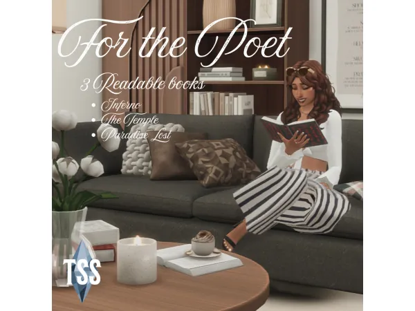 Maxis Match For the Poets by TheSouthernSimmer - The Sims 4 Custom Content