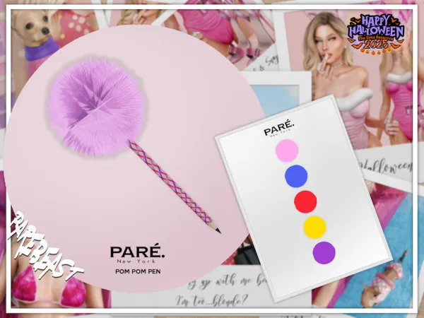 Alpha PARE Legally PARE Megapack Decor by thesimsresource - The Sims 4 Custom Content