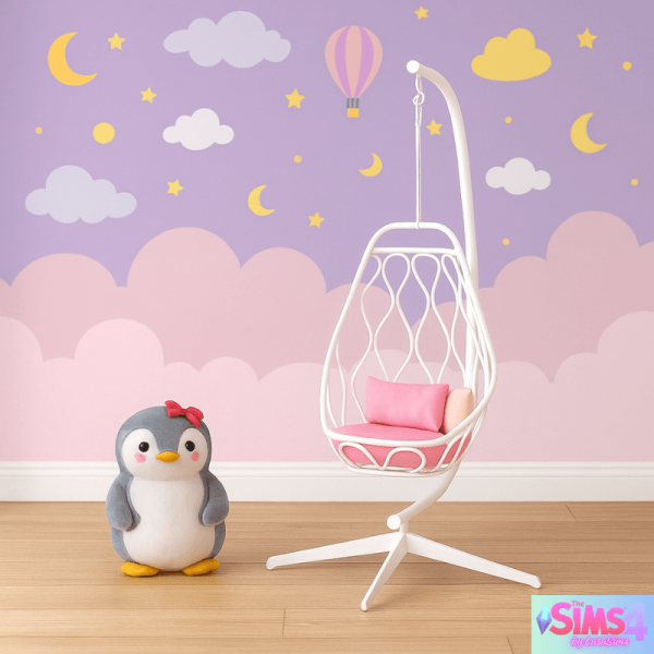 Mix KIDS CHAIR AND PENGUIN by simsfinds - The Sims 4 Custom Content