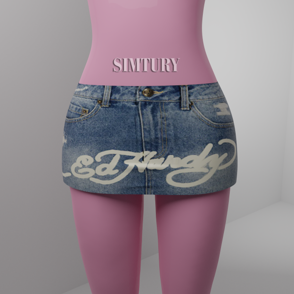 Alpha Ed Hardy by simsfinds - The Sims 4 Custom Content
